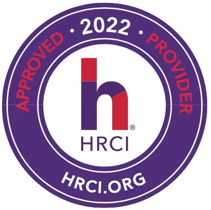 2022 Human Resources Certification Institue Approved Provider Logo